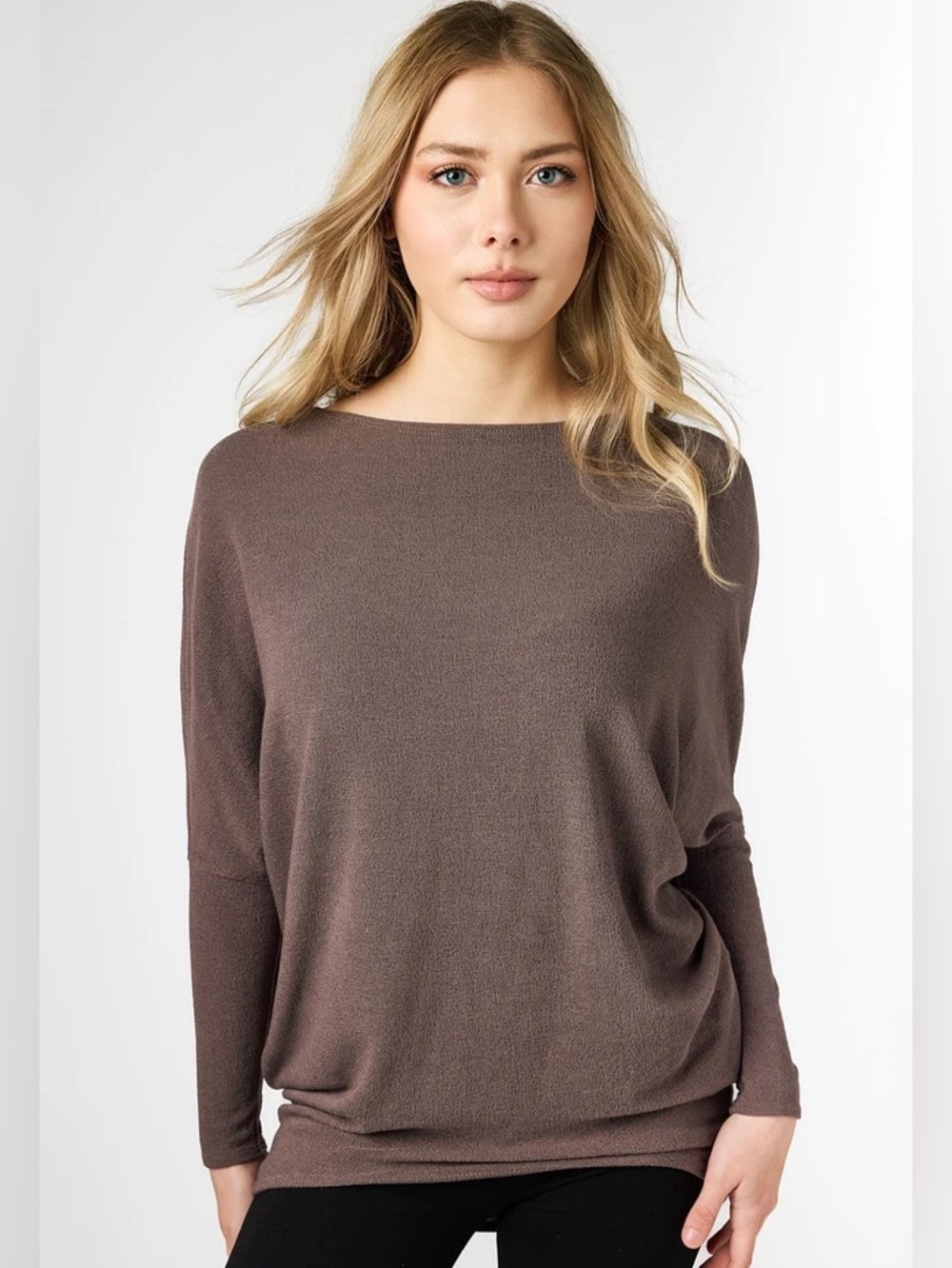 โ๏ธ Eclipse โ๏ธ brown dolman long sleeve